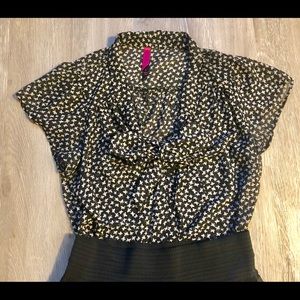 Target Flutter Blouse [Plus Size]